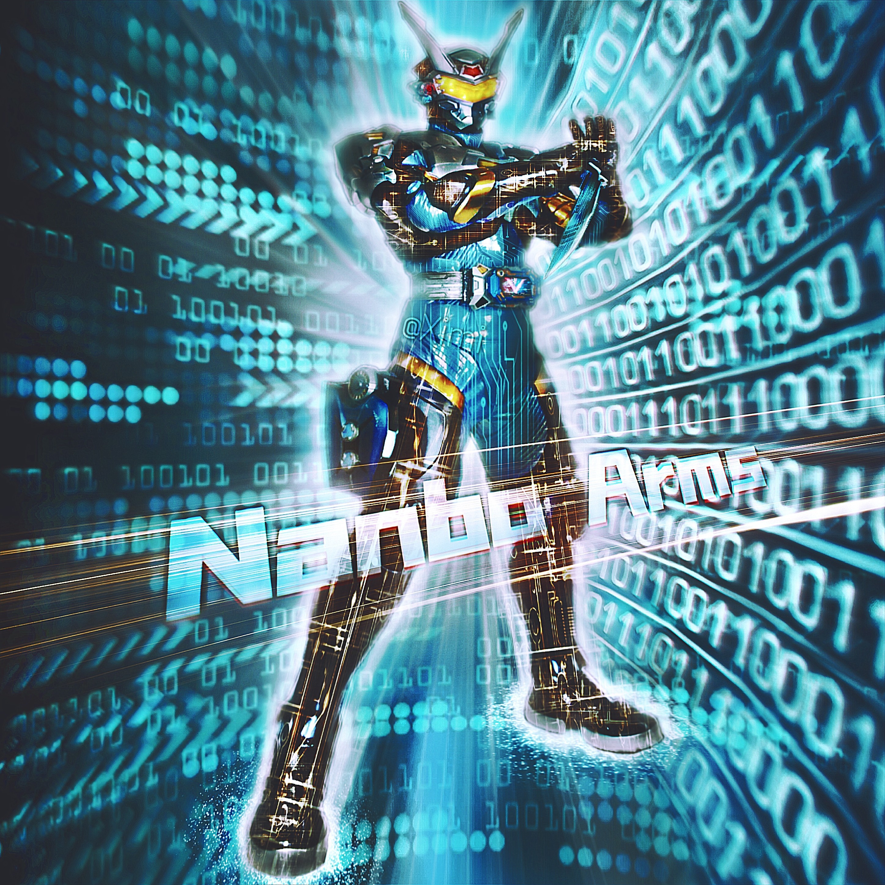 自制《鎧甲勇士》游戲封面風(fēng)格壁紙 高清設(shè)計(jì)與軟件制作指南